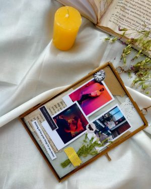 Vintage Brass Frame